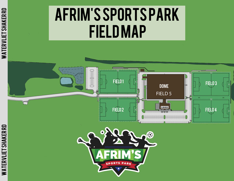 Afrim’s Sports Park Field Map