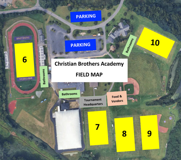 Christian Brothers Academy Field Map